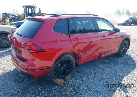 2024 Volkswagen Tiguan 2.0T Se R-Line Black из США, поврежденный, VIN 3VV8B7AX3RM228765